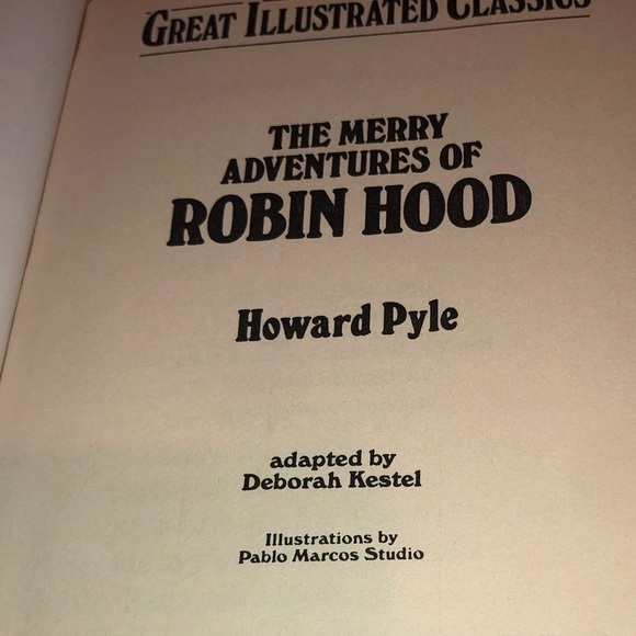 The Merry Adventures of Robin Hood by Howard Pye-Great Illustrated Classics - Picture 4 of 10